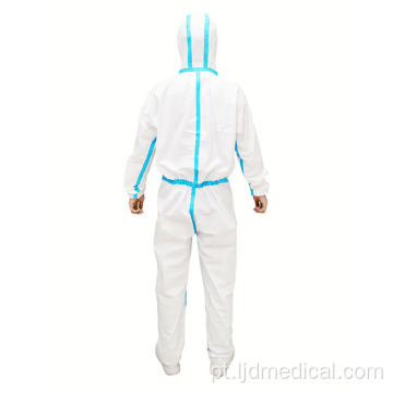 Traje de isolamento cirúrgico médico